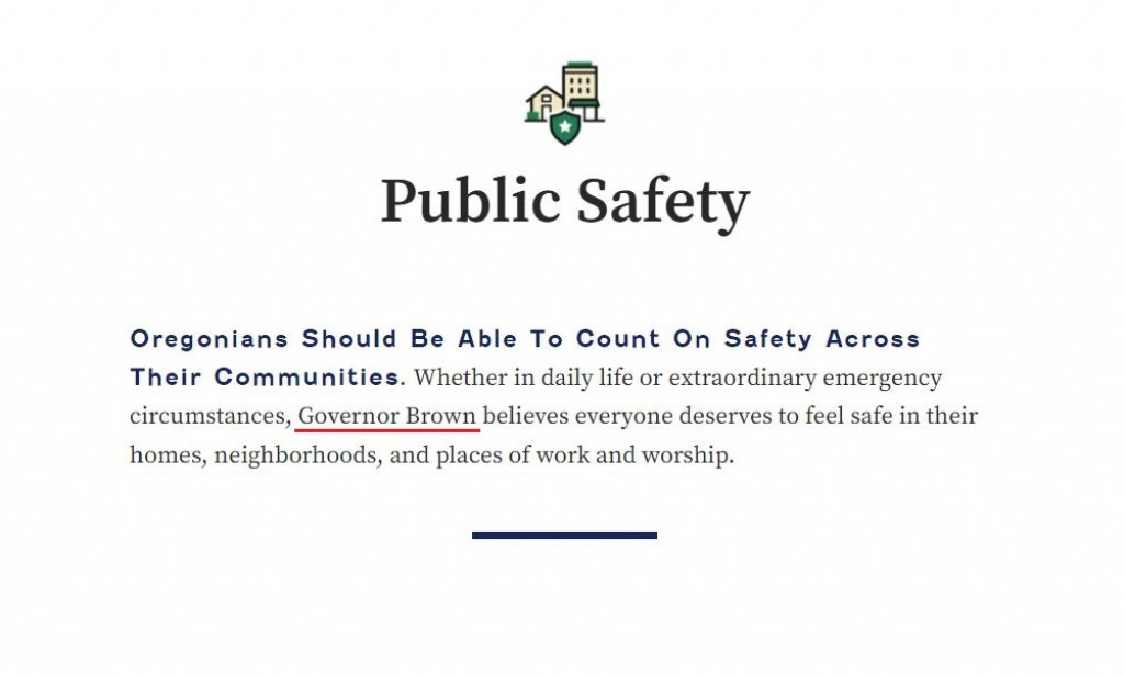 Governor Kate Brown Is Relaxed on Crimes and Criminals